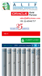 Mobile Screenshot of alifsystems.com